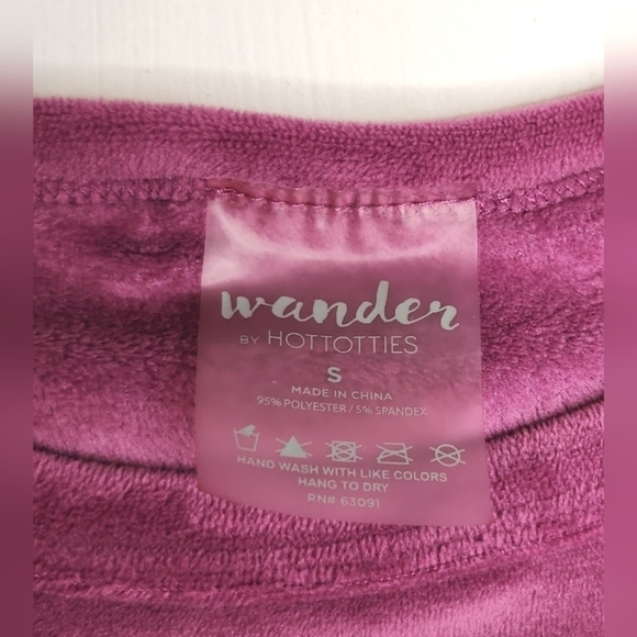 Wander girls purple micro fleece pajamas size S G68 - Picture 4 of 8